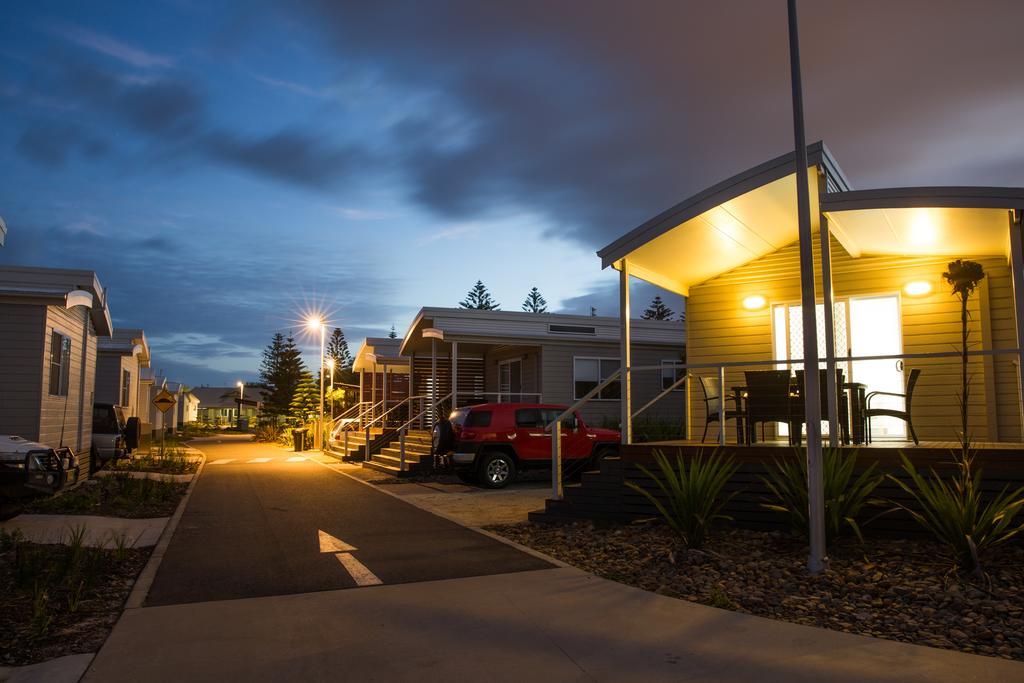 NRMA Stockton Beach Holiday Park Hotell Rum bild