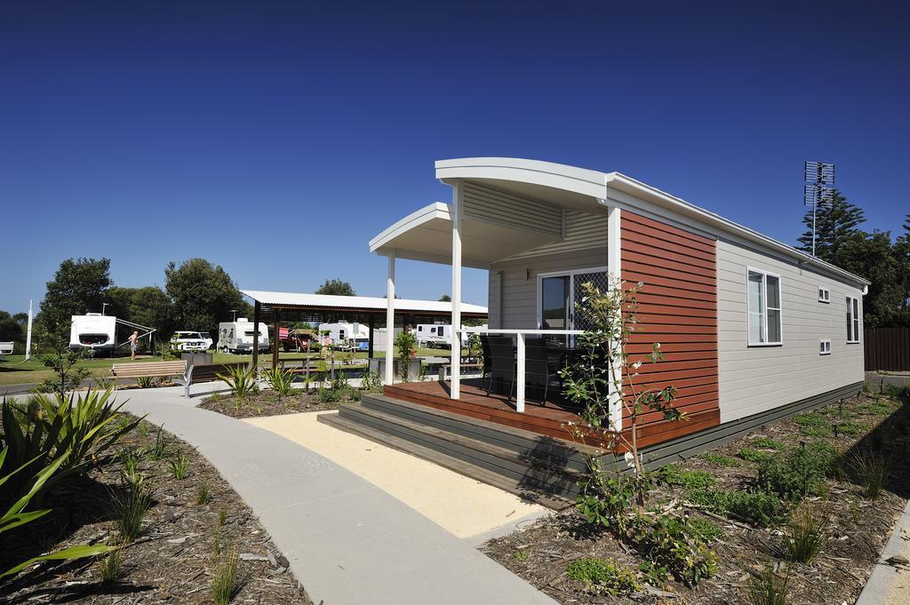 NRMA Stockton Beach Holiday Park Hotell Rum bild