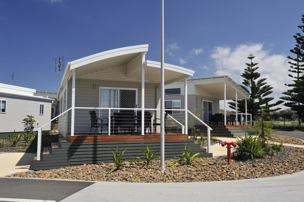 NRMA Stockton Beach Holiday Park Hotell Rum bild